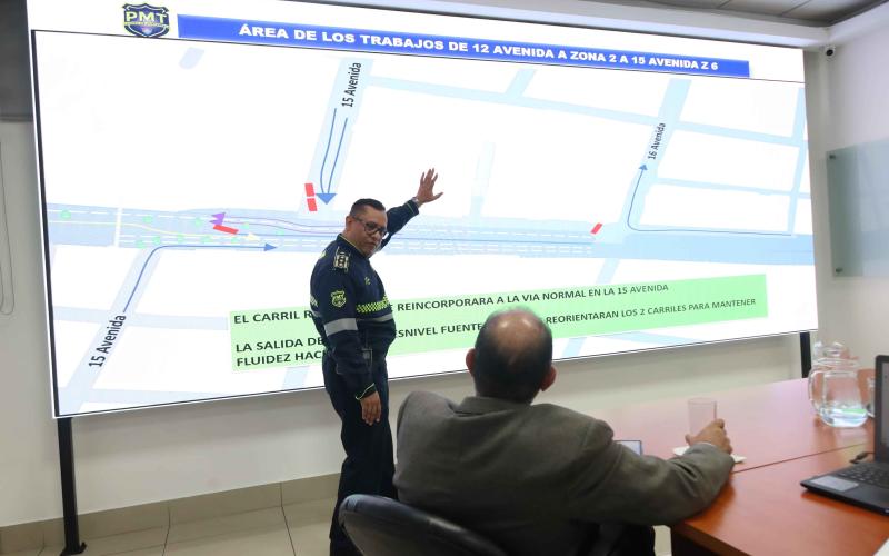 Trabajos en Calle Martí y Calzada José Milla y Vidaurre mejorarán la movilidad en la ciudad Capital 