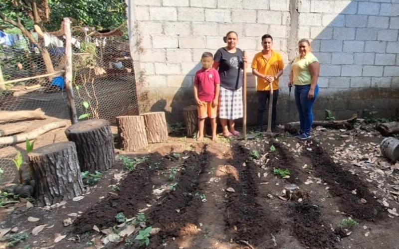 Impulsados 131 huertos familiares para combatir la desnutrición aguda
