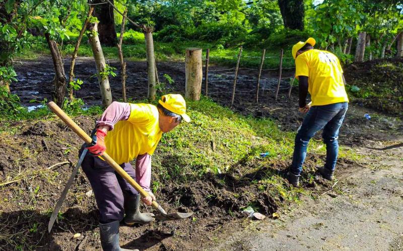 COVIAL garantiza el correcto drenaje en ruta de ingreso a Patulul, Suchitepéquez, como parte del Plan Conecta 2025