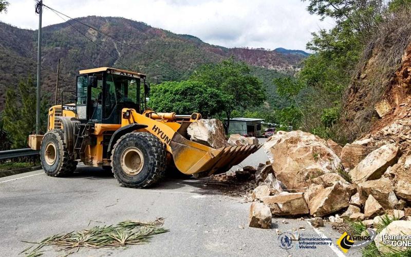 Caminos atendió 63 emergencias viales en el primer semestre de 2025