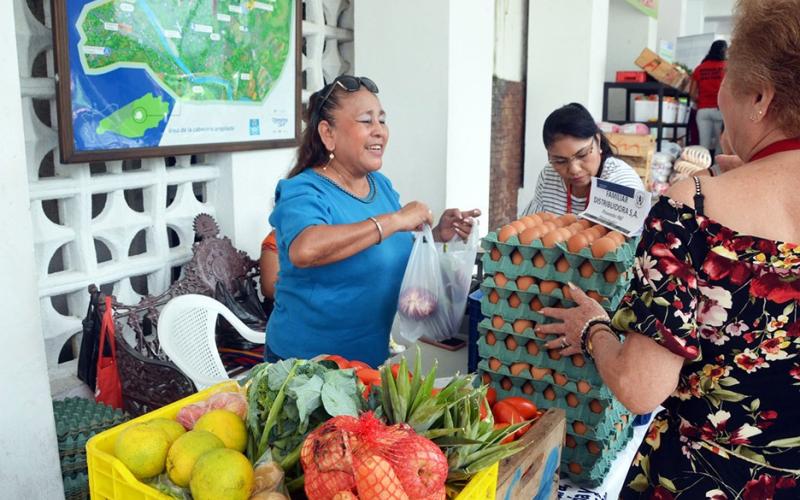 Agricultores de Sacatepéquez participan en alimentación escolar 