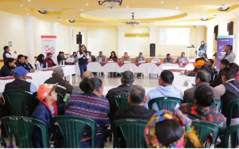 Gobierno impulsa implementación de Mano a Mano en Cajolá, Quetzaltenango