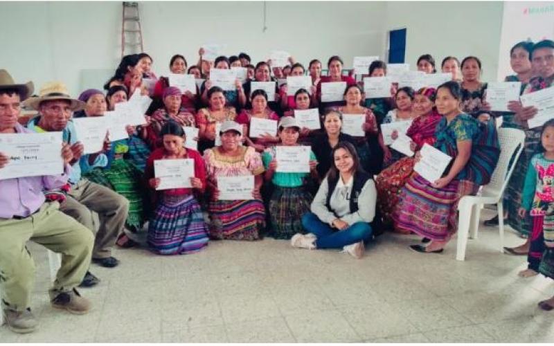 Mano a Mano: SESAN forma agentes de cambio en Quiché para promover prácticas y actitudes saludables en comunidades