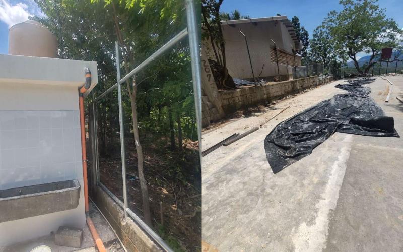 Transforman centro educativo en Jocotán: más de 100 estudiantes tendrán una escuela digna y segura 