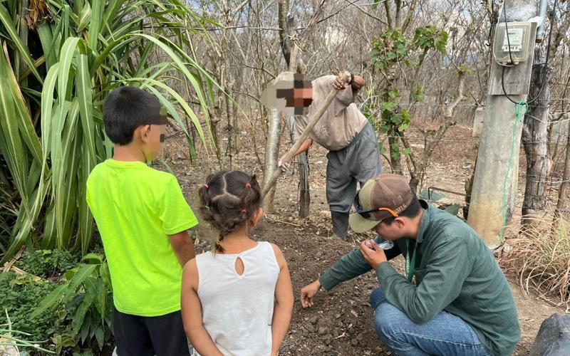 Fortalecen seguridad alimentaria de familia en riesgo en San Jerónimo, Baja Verapaz