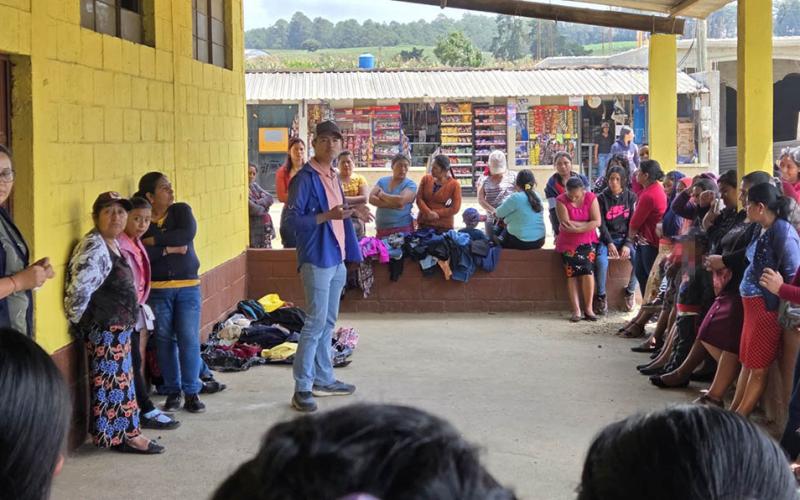 Fortalecen seguridad alimentaria en Baja Verapaz