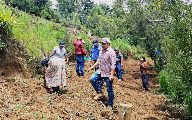 Huerto comunal beneficia a 15 mujeres en Comitancillo 
