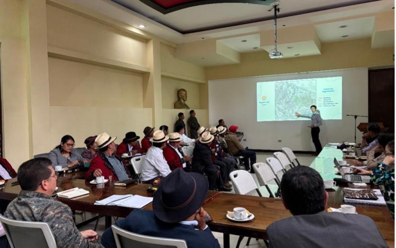 Gobierno avanza en la articulación de Rutas del Desarrollo en el territorio Ixil