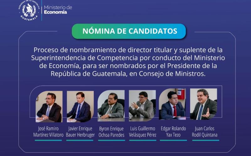 El Ministerio de Economía reafirma su compromiso y asume con responsabilidad la tarea que le fue designada por el Presidente de la República para la conformación de este Directorio.