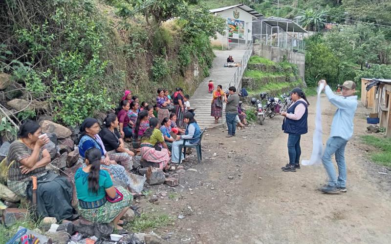 Mujeres de Rabinal fortalecen conocimientos en alimentación saludable y prevención agrícola