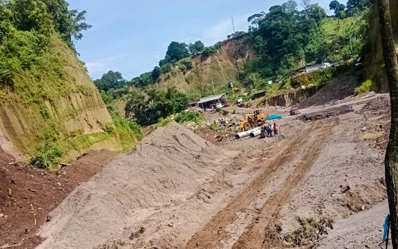 CIV avanza en la construcción del paso alterno en la CITO-180 