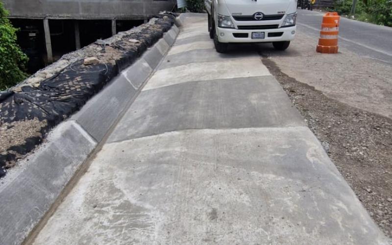 Caminos repara socavamiento y garantiza conectividad de San Marcos 