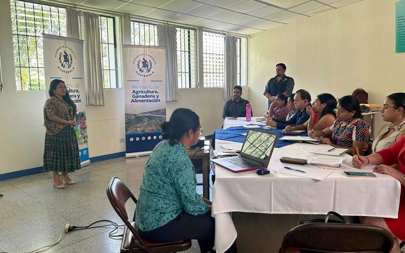 Trabajo interinstitucional fortalece alimentación escolar en Alta Verapaz