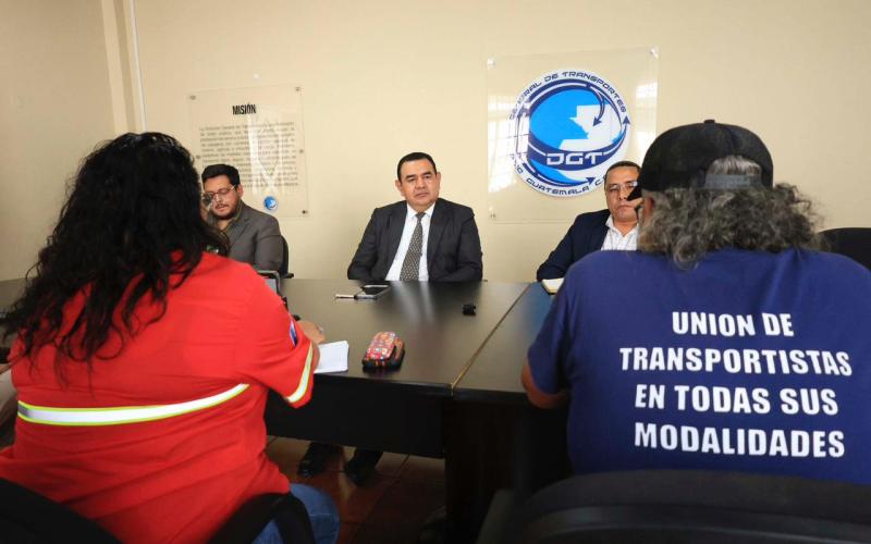 Reunión con transportistas