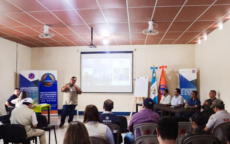 Mantienen acciones de prevención ante cualquier emergencia en Petén