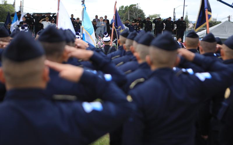 Unidades policiales conmemoran aniversario con presentación de destrezas operativas