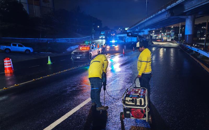 Así avanzan los estudios del subsuelo en la CA-9 Sur