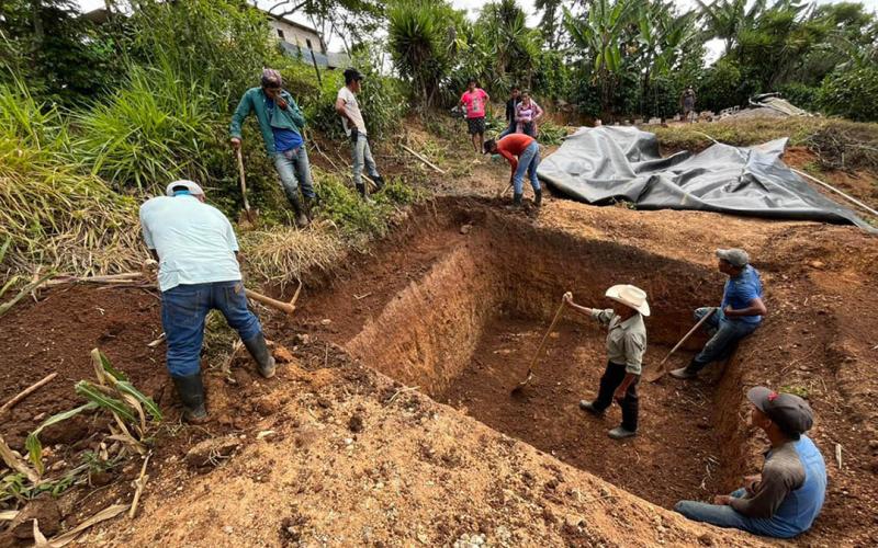 Avanza habilitación de reservorio que fortalecerá producción agrícola en Zacapa