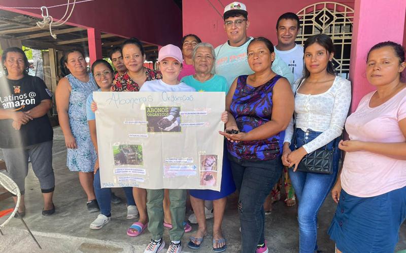 Establecimiento de aboneras orgánicas impulsan agricultura sostenible 