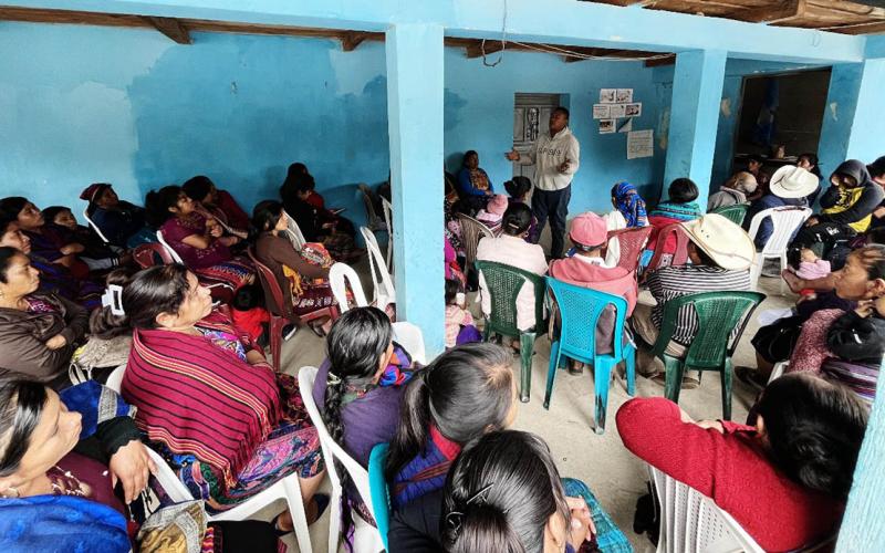 Familias aprenden y se alimentan gracias a los huertos y las buenas prácticas