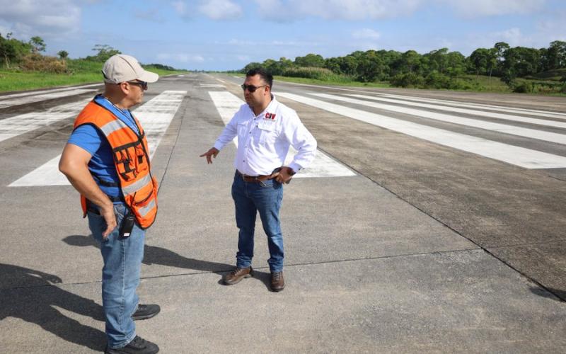Supervisión estratégica: CIV busca fortalecer la aviación en Puerto Barrios