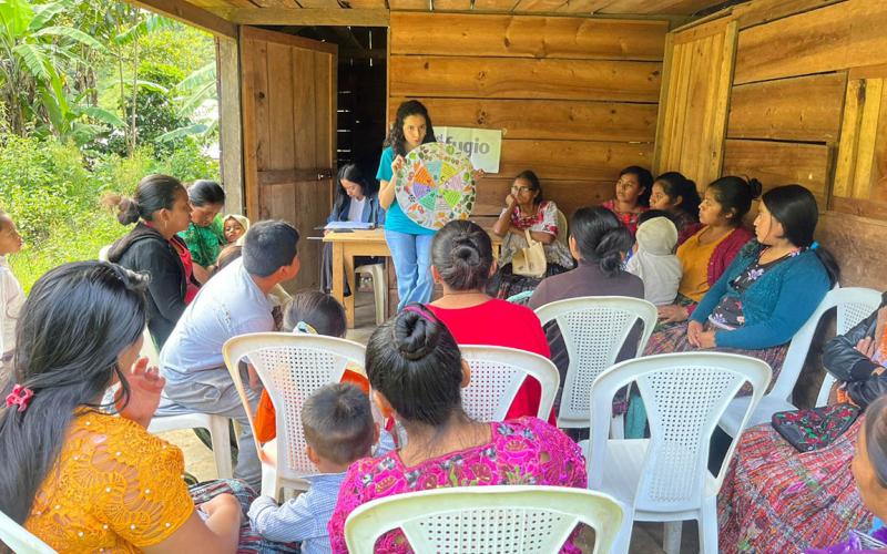 Impulsan educación alimentaria para mujeres rurales de Baja Verapaz