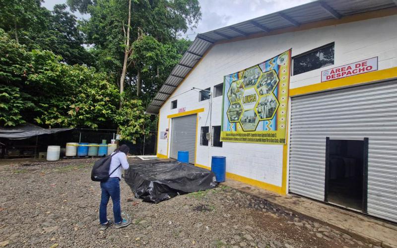 Inspeccionan centro de acopio de miel