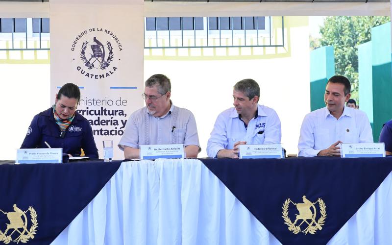 MAGA e IICA inician nueva etapa de trabajo en favor del sector agrícola rural