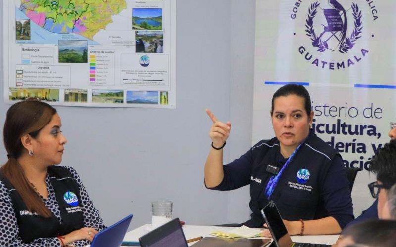 Ministra supervisa escenarios de riesgo ante variabilidad climática y coyuntura geopolítica nacional, para proteger la producción agrícola nacional