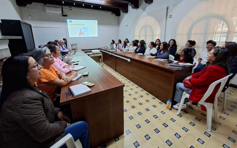 Optimizan capacidades de coordinadoras departamentales de Hogar Rural