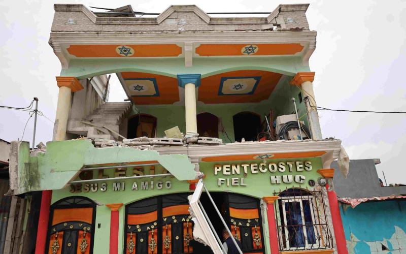 Daños por sismos en Palín: familias en riesgo deberán ser trasladadas a albergues