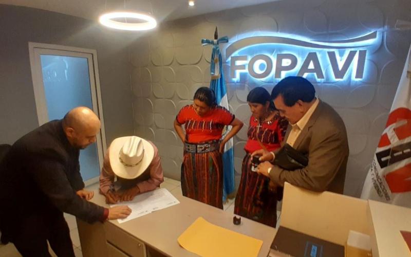 FOPAVI avanza en Rabinal con aprobación de 69 expedientes en Plan de Sánchez