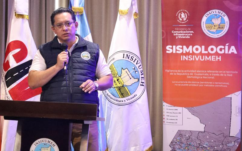 Insivumeh presenta informe técnico sobre secuencia sísmica en Sacatepéquez, Guatemala y Escuintla en julio