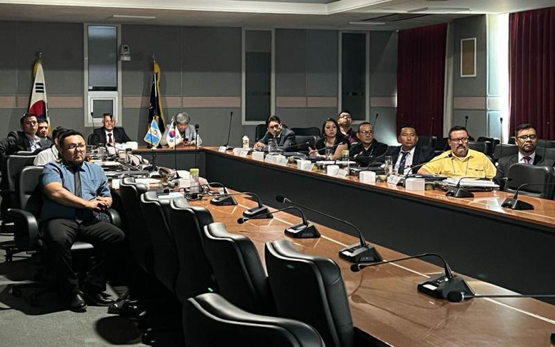 Profesionales del MAGA se capacitan en estudios de suelos en Corea del Sur