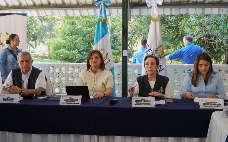 Reafirman compromiso con la seguridad alimentaria y el bienestar de la niñez