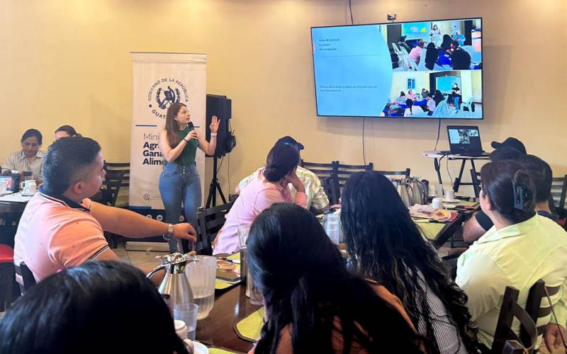 Refuerzan acciones de agricultura y nutrición en Chiquimula