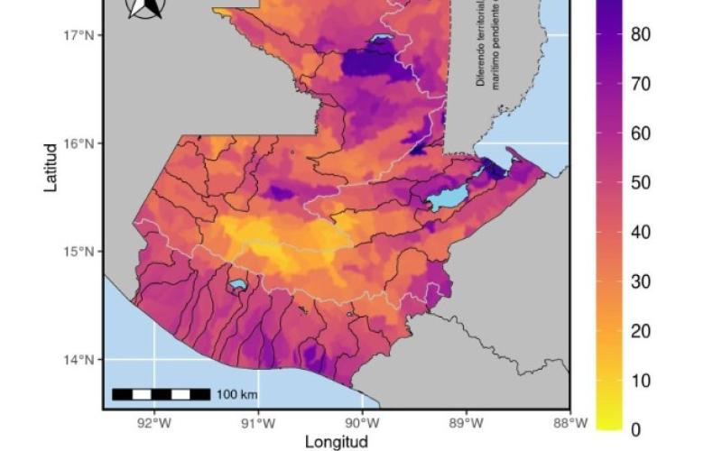 Porcentaje de saturación del suelo para este 11 de julio 