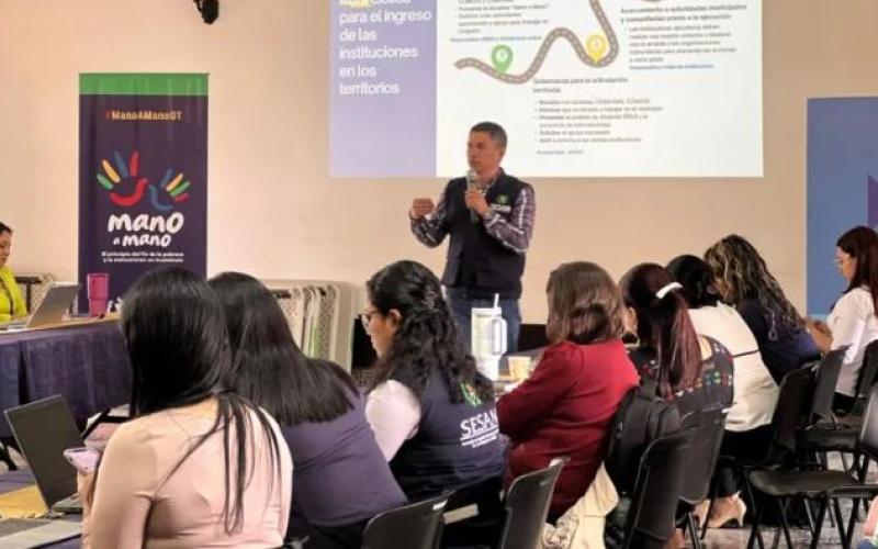 CODESAN de Alta Verapaz informa avances en Mano a Mano y acciones focalizadas contra la desnutrición aguda