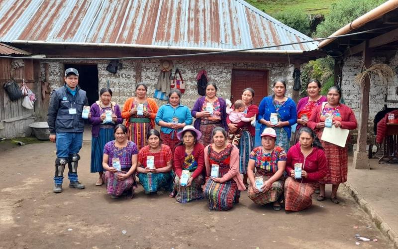 Impulso de agricultura familiar fortalecer la seguridad alimentaria en Jalapa, San Marcos y Sololá