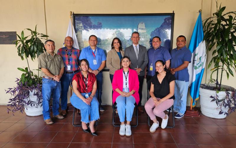 El ICCAE, centro regional de formación aeronáutica, utilizó las instalaciones de la DGAC de Guatemala como sede para este proceso