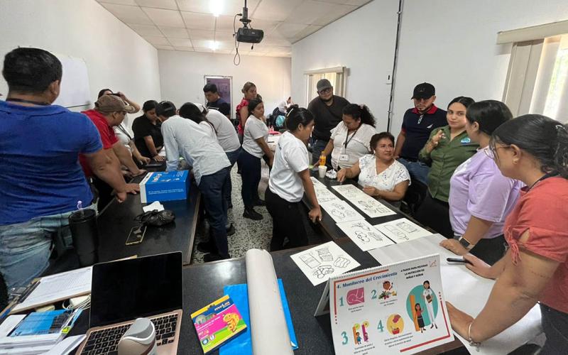 En Zacapa realizan taller de Agricultura Sensible a la Nutrición 