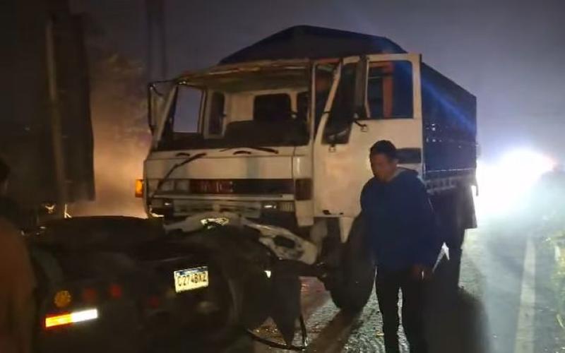 PROVIAL intensifica monitoreo y asistencia en rutas estratégicas tras múltiple colisión en San Agustín Acasaguastlán