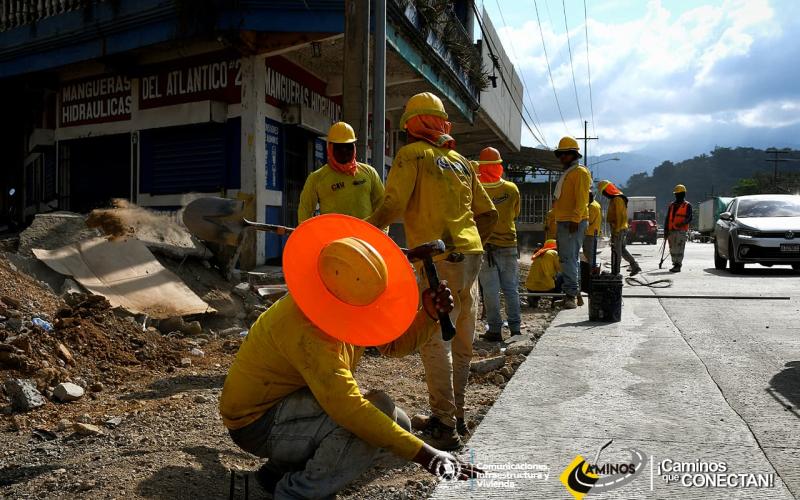 Tramo Quiriguá – Puerto Barrios tiene un avance físico de 90%