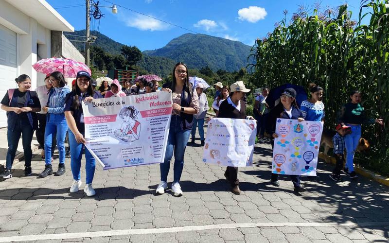 Promueven lactancia materna y seguridad alimentaria nutricional 