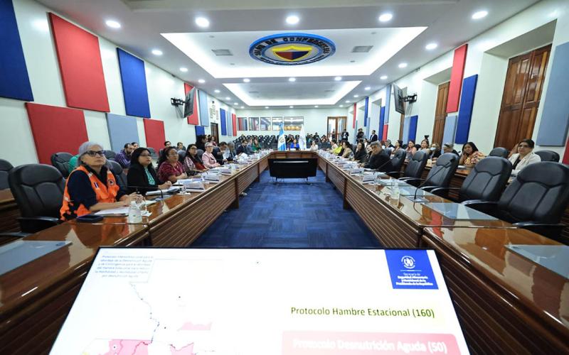 Reunión extraordinaria de CONASAN analiza ampliar cobertura a la desnutrición aguda