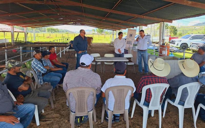 Trabajando en el territorio junto al sector agropecuario de Jalapa  