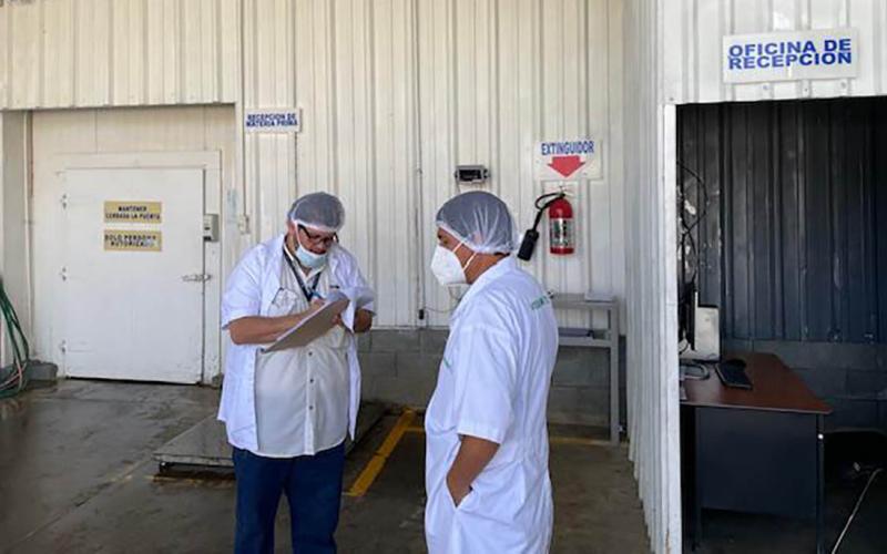 Verifican cumplimiento de normativas en planta procesadora de vegetales