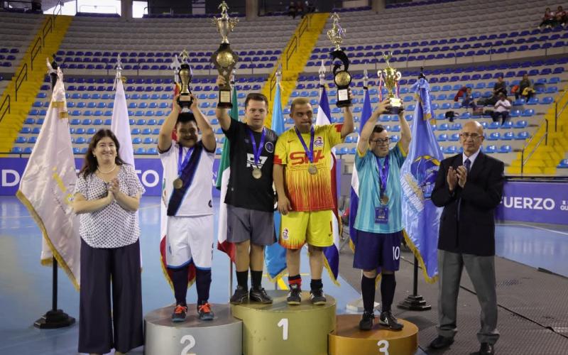  Futsal Down Guatemala consigue el segundo lugar