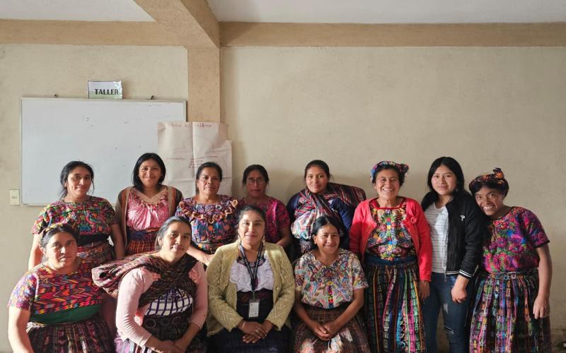 mujeres Mam en Quetzaltenango