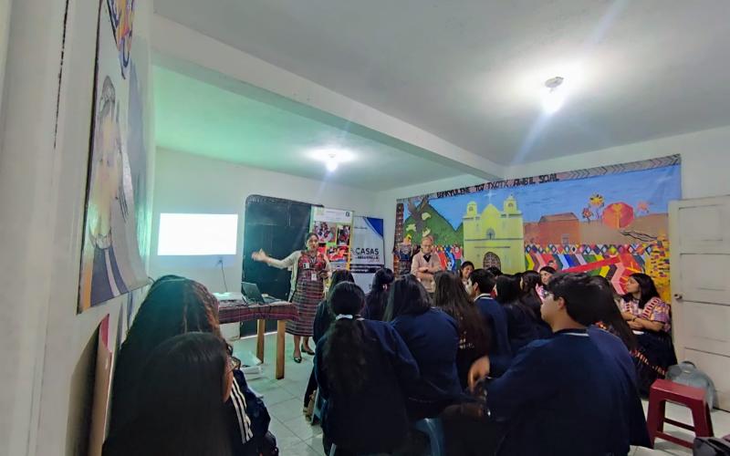  jóvenes en Quetzaltenango